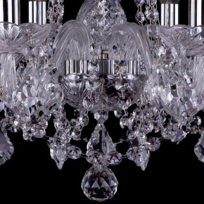 Подвесная люстра Bohemia Ivele Crystal 1402 1402/6/160/Ni/Leafs в Набережных Челнах - naberezhnye-chelny.mebel24.online | фото 3
