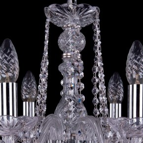 Подвесная люстра Bohemia Ivele Crystal 1402 1402/6/160/Ni/Leafs в Набережных Челнах - naberezhnye-chelny.mebel24.online | фото 4