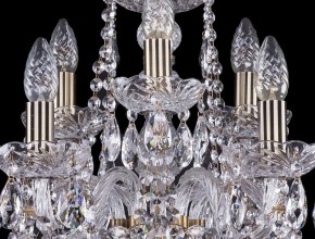 Подвесная люстра Bohemia Ivele Crystal 1402 1402/6_3/195/Pa в Набережных Челнах - naberezhnye-chelny.mebel24.online | фото 3