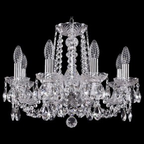 Подвесная люстра Bohemia Ivele Crystal 1402 1402/8/160/Ni в Набережных Челнах - naberezhnye-chelny.mebel24.online | фото