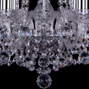 Подвесная люстра Bohemia Ivele Crystal 1402 1402/8/195/Ni/Balls в Набережных Челнах - naberezhnye-chelny.mebel24.online | фото 4