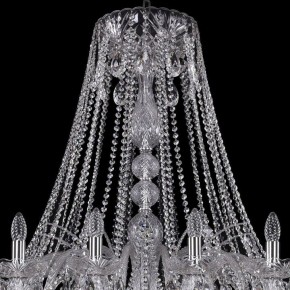 Подвесная люстра Bohemia Ivele Crystal 1411 1411/24/530/Ni в Набережных Челнах - naberezhnye-chelny.mebel24.online | фото 4