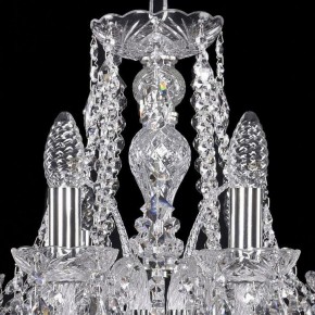 Подвесная люстра Bohemia Ivele Crystal 1411 1411/8/160/Ni в Набережных Челнах - naberezhnye-chelny.mebel24.online | фото 4
