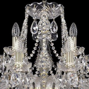 Подвесная люстра Bohemia Ivele Crystal 1413 1413/12+6/300/G в Набережных Челнах - naberezhnye-chelny.mebel24.online | фото 4