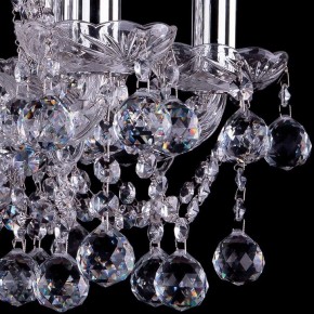 Подвесная люстра Bohemia Ivele Crystal 1413 1413/6/141/Ni/Balls в Набережных Челнах - naberezhnye-chelny.mebel24.online | фото 3