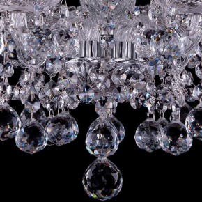 Подвесная люстра Bohemia Ivele Crystal 1413 1413/6/141/Ni/Balls в Набережных Челнах - naberezhnye-chelny.mebel24.online | фото 4