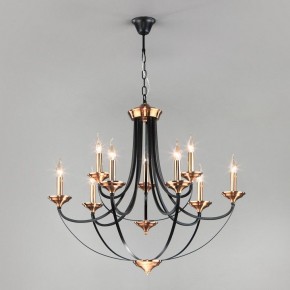 Подвесная люстра Eurosvet Lazzaro 60098/9 черный в Набережных Челнах - naberezhnye-chelny.mebel24.online | фото 2