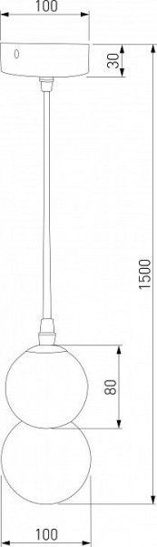 Подвесная люстра Eurosvet Polar 50250/1 LED серый в Набережных Челнах - naberezhnye-chelny.mebel24.online | фото 3