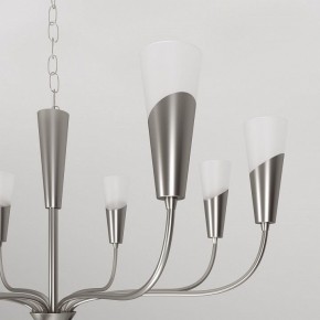Подвесная люстра Eurosvet Rhyton 60167/8 никель в Набережных Челнах - naberezhnye-chelny.mebel24.online | фото 8