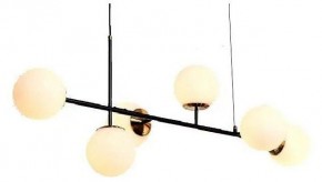 Подвесная люстра iLamp Golden 9136P/6 BK-WH в Набережных Челнах - naberezhnye-chelny.mebel24.online | фото
