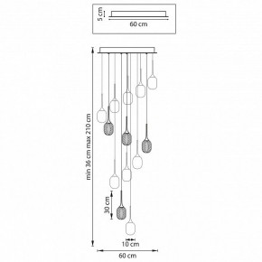 Подвесная люстра Lightstar Acrile 738131 в Набережных Челнах - naberezhnye-chelny.mebel24.online | фото 7