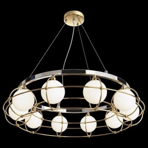 Подвесная люстра Maytoni Carcass MOD312PL-10GCH в Набережных Челнах - naberezhnye-chelny.mebel24.online | фото 3