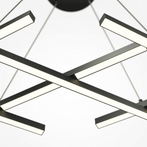 Подвесная люстра Maytoni Halo MOD244PL-L50BK в Набережных Челнах - naberezhnye-chelny.mebel24.online | фото 3