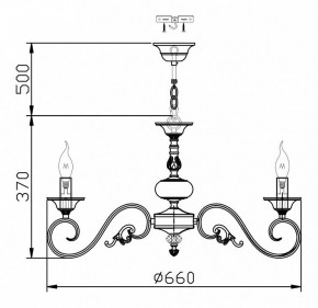 Подвесная люстра Maytoni Perla ARM337-07-R в Набережных Челнах - naberezhnye-chelny.mebel24.online | фото 6