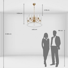 Подвесная люстра MW-Light Эллегия 8 303012505 в Набережных Челнах - naberezhnye-chelny.mebel24.online | фото 7