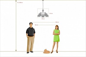 Подвесная люстра MW-Light Фелиция 347017405 в Набережных Челнах - naberezhnye-chelny.mebel24.online | фото