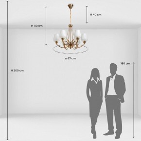 Подвесная люстра MW-Light Палермо 27 386017706 в Набережных Челнах - naberezhnye-chelny.mebel24.online | фото 8