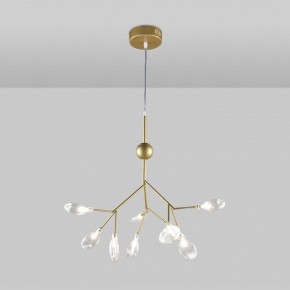 Подвесная люстра Natali Kovaltseva GRACE ll GRACE 75554/9С GOLD SATIN в Набережных Челнах - naberezhnye-chelny.mebel24.online | фото 3