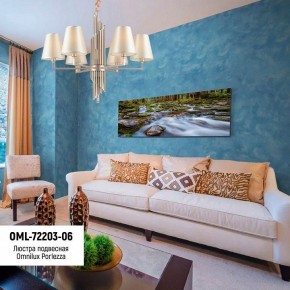 Подвесная люстра Omnilux Porlezza OML-72203-06 в Набережных Челнах - naberezhnye-chelny.mebel24.online | фото 8