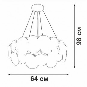 Подвесная люстра Vitaluce V5801 V5801-8/6S в Набережных Челнах - naberezhnye-chelny.mebel24.online | фото 7