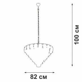 Подвесная люстра Vitaluce V58340 V58340-8/25 в Набережных Челнах - naberezhnye-chelny.mebel24.online | фото 3
