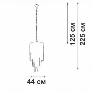 Подвесная люстра Vitaluce V5885 V5885-9/7 в Набережных Челнах - naberezhnye-chelny.mebel24.online | фото 3