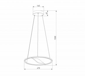Подвесной светильник Eurosvet Occhio 40026/1 LED серый в Набережных Челнах - naberezhnye-chelny.mebel24.online | фото 5