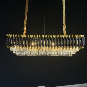 Подвесной светильник Imperiumloft Empire Black Rectangular Chandelier Crystal 40.2893 в Набережных Челнах - naberezhnye-chelny.mebel24.online | фото 2