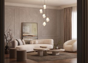 Подвесной светильник Maytoni Aura MOD016PL-05BS в Набережных Челнах - naberezhnye-chelny.mebel24.online | фото 4