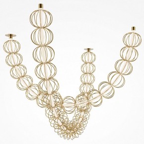 Подвесной светильник Maytoni Golden Cage MOD216PL-L42G3K в Набережных Челнах - naberezhnye-chelny.mebel24.online | фото 2