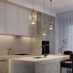 Подвесной светильник Maytoni Level MOD253PL-L18BS3K3 в Набережных Челнах - naberezhnye-chelny.mebel24.online | фото 3