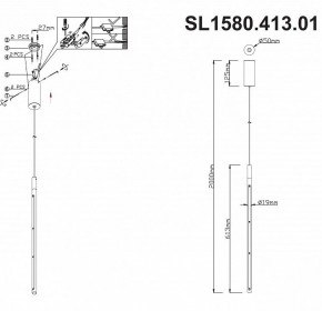 Подвесной светильник ST-Luce Ralio SL1580.413.01 в Набережных Челнах - naberezhnye-chelny.mebel24.online | фото 8