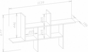 Полка навесная ПК-6 в Набережных Челнах - naberezhnye-chelny.mebel24.online | фото 4