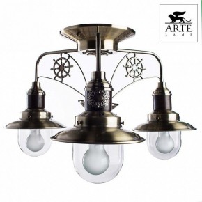 Потолочная люстра Arte Lamp Sailor A4524PL-3AB в Набережных Челнах - naberezhnye-chelny.mebel24.online | фото 2