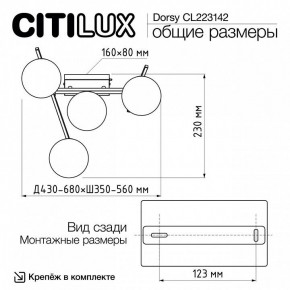 Потолочная люстра Citilux Dorsy CL223142 в Набережных Челнах - naberezhnye-chelny.mebel24.online | фото 11