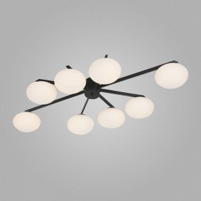Потолочная люстра Eurosvet Opaline 70220/8 черный в Набережных Челнах - naberezhnye-chelny.mebel24.online | фото