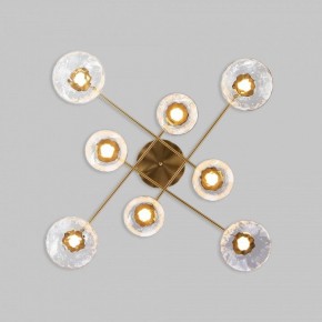 Потолочная люстра Eurosvet Ripple 50389 LED латунь в Набережных Челнах - naberezhnye-chelny.mebel24.online | фото 3