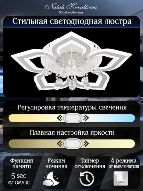 Потолочная люстра Natali Kovaltseva Cascade LED LAMPS 81159 в Набережных Челнах - naberezhnye-chelny.mebel24.online | фото 7