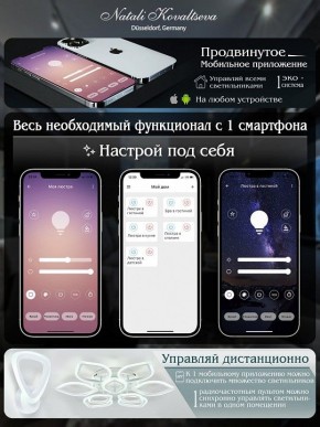 Потолочная люстра Natali Kovaltseva Damask LED LAMPS 81169 в Набережных Челнах - naberezhnye-chelny.mebel24.online | фото 7