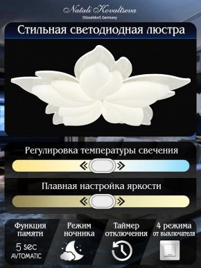 Потолочная люстра Natali Kovaltseva Effect LED LAMPS 81118 в Набережных Челнах - naberezhnye-chelny.mebel24.online | фото 6