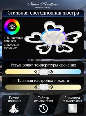 Потолочная люстра Natali Kovaltseva Hugo LED LAMPS 81133 в Набережных Челнах - naberezhnye-chelny.mebel24.online | фото 6