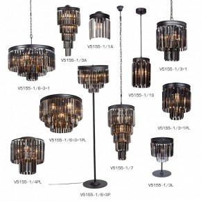 Потолочная люстра Vitaluce V5155 V5155-1/4PL в Набережных Челнах - naberezhnye-chelny.mebel24.online | фото 5