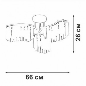 Потолочная люстра Vitaluce V5884 V5884-0/6PL в Набережных Челнах - naberezhnye-chelny.mebel24.online | фото 3