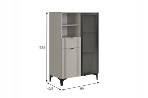РИЧ Комод 2 со стеклом в Набережных Челнах - naberezhnye-chelny.mebel24.online | фото 2