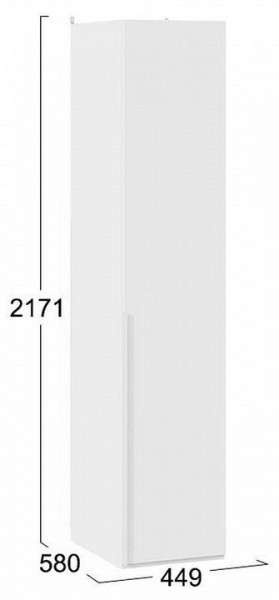 Шкаф для белья Порто СМ-393.07.001 в Набережных Челнах - naberezhnye-chelny.mebel24.online | фото 4