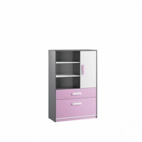 Шкаф книжный Кэнди КШ-2 Лаванда в Набережных Челнах - naberezhnye-chelny.mebel24.online | фото