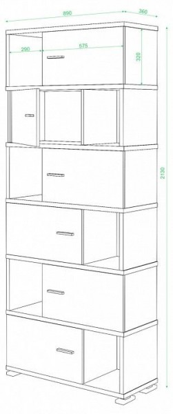 Шкаф комбинированный Домино СБ-30/6 в Набережных Челнах - naberezhnye-chelny.mebel24.online | фото 2