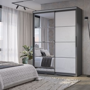 Шкаф-купе Крафт-6 1.6 м ШКК-06 (графит) в Набережных Челнах - naberezhnye-chelny.mebel24.online | фото