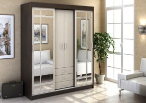 Шкаф-купе Лидер 1 венге-дуб в Набережных Челнах - naberezhnye-chelny.mebel24.online | фото 2