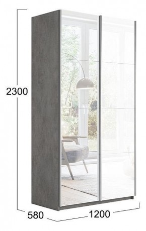 Шкаф-купе Траст СШК 2.120.60-13.15 в Набережных Челнах - naberezhnye-chelny.mebel24.online | фото 3